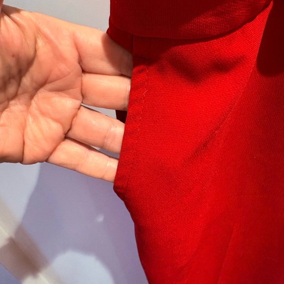 Banana Republic Red Straight Leg Pants - Picture 4 of 5